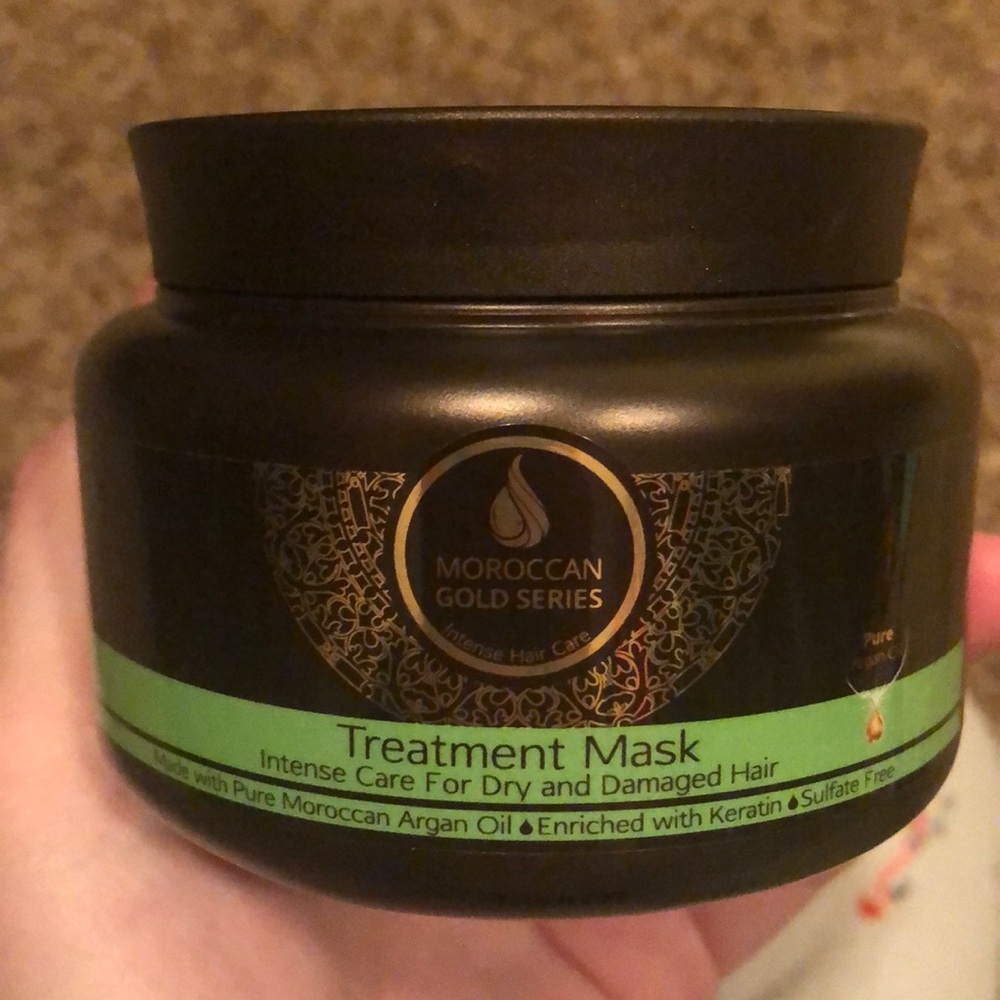 Moroccan gold series hair treatment mask